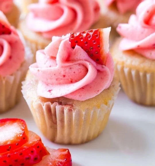 Strawberry Cupcakes