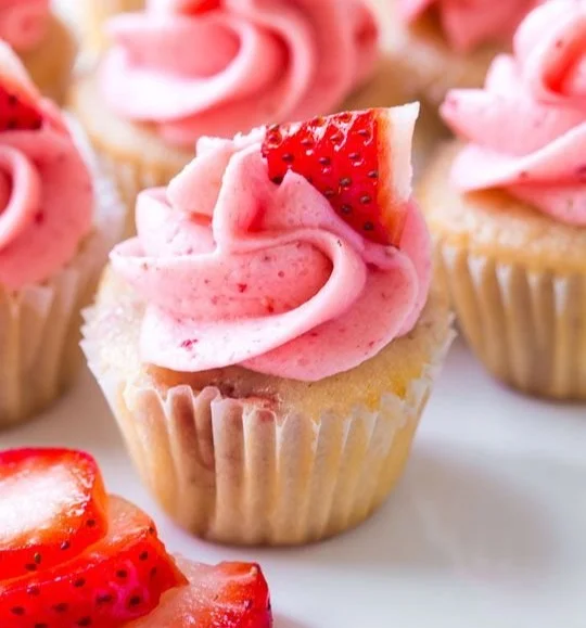 Strawberry Cupcakes