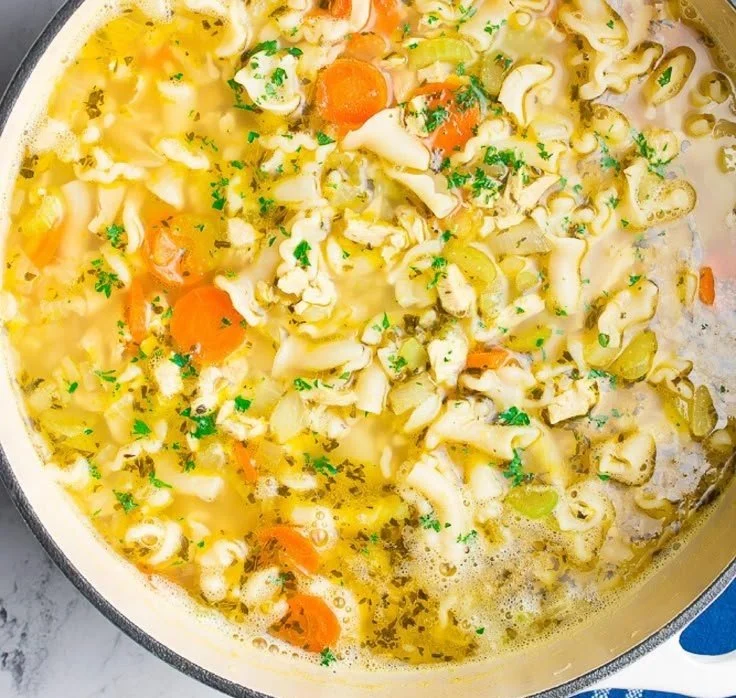 Vegan Chicken Noodle Soup