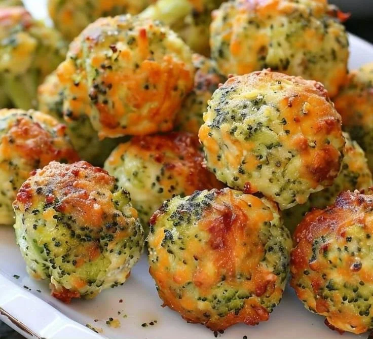 Baked Broccoli and Cheese Balls