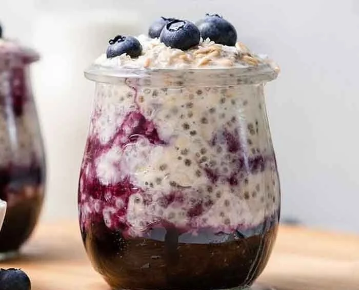 Blueberry Overnight Oats