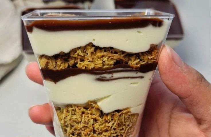 Dubai Chocolate Cheesecake Cups