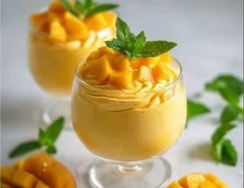 Easy Mango Mousse 6 Easy Mango Mousse