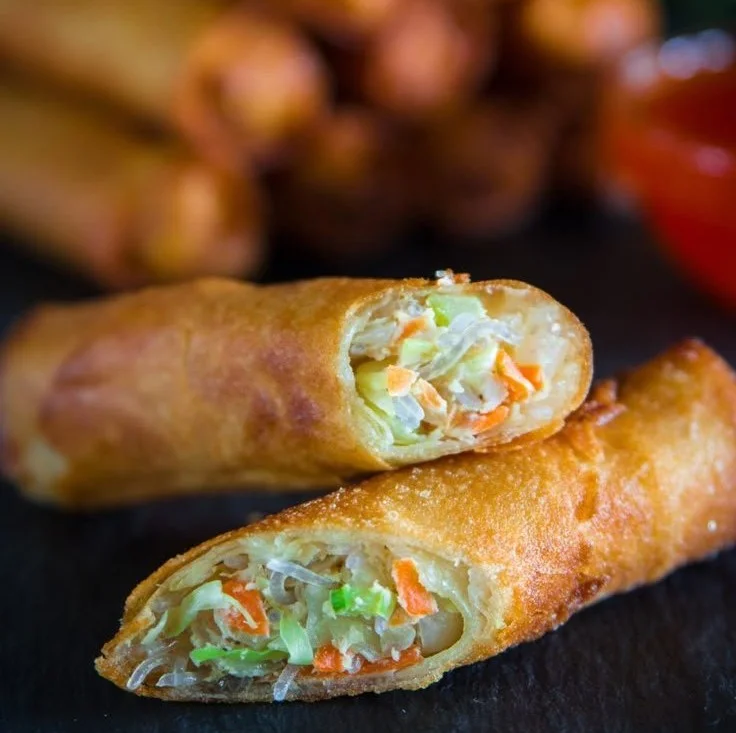 Fried Spring Rolls 6 Fried Spring Rolls