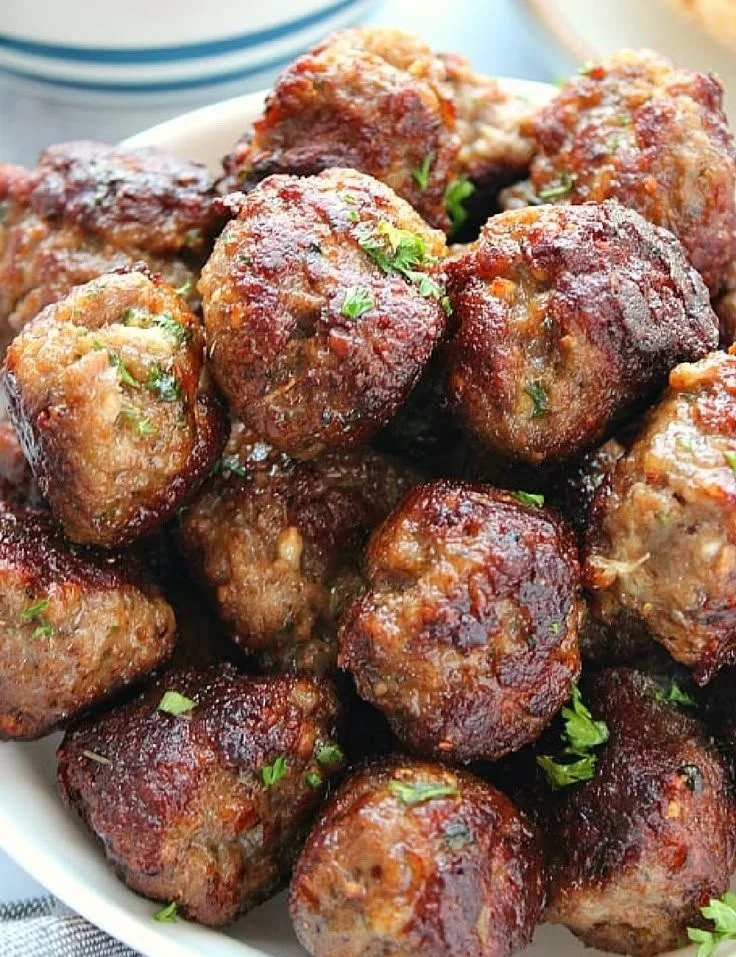 Greek Meatballs (Keftedes) 6 Greek Meatballs (Keftedes)