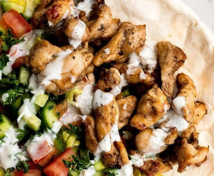 Homemade Chicken Shawarma