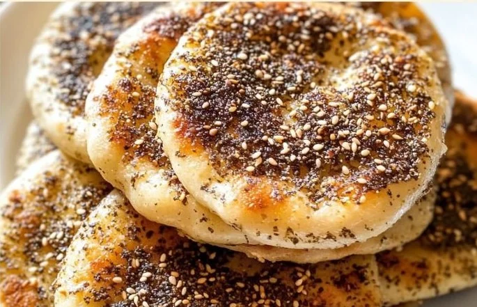 Homemade Za'atar Flatbread 6 Homemade Za'atar Flatbread