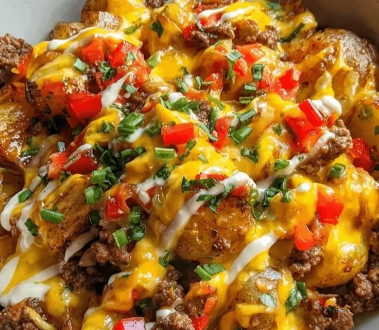 Loaded Southwest Potato Bowls