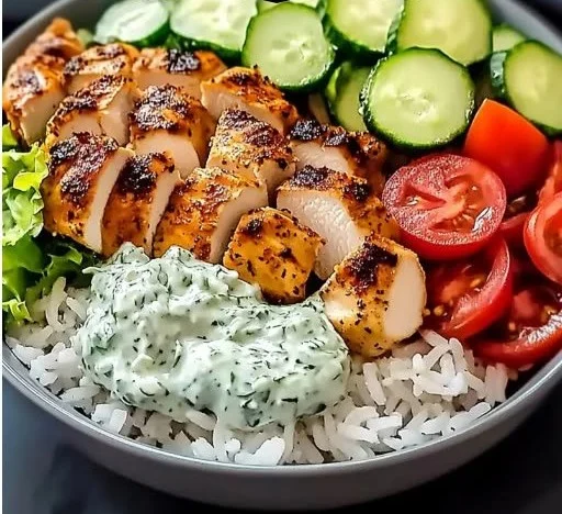 Mediterranean Chicken Bowl