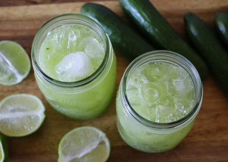 Refreshing Cucumber Lime Fresh Water