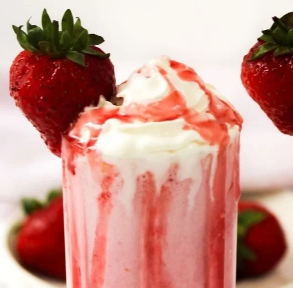 Strawberry Frappe 5 Strawberry Frappe