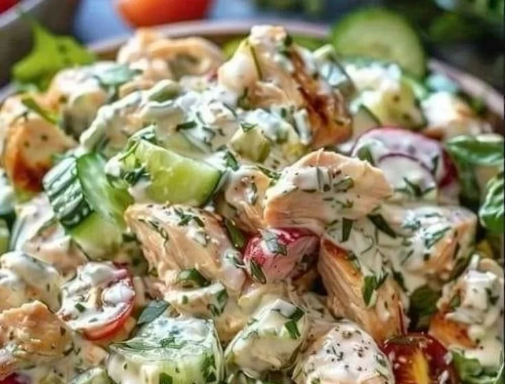Tzatziki Chicken Salad 5 Tzatziki Chicken Salad