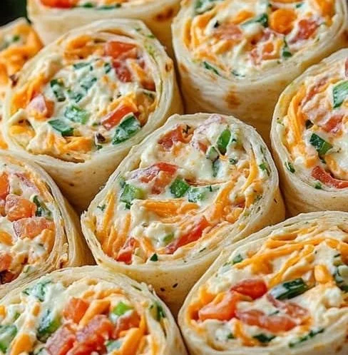 Vegetable Tortilla Roll Ups 6 Vegetable Tortilla Roll Ups