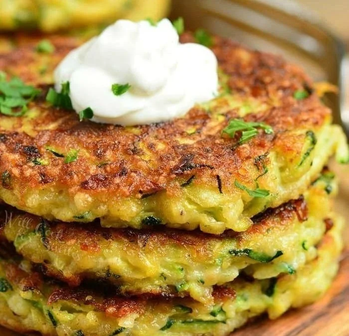 Zucchini Fritters 5 Zucchini Fritters